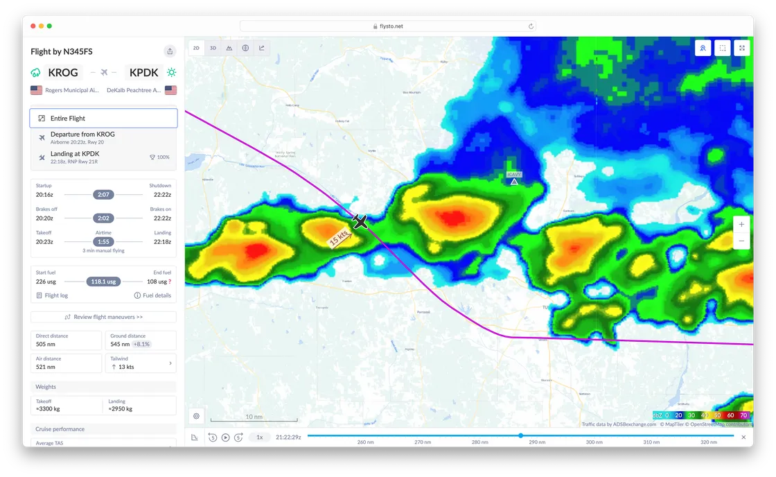 Weather Radar Overlay